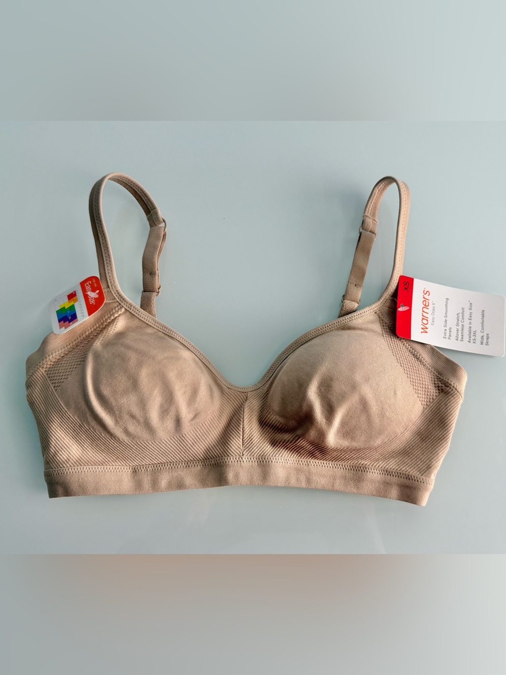 Warner's Easy Does It Underarm-Smoothing with Seamless Stretch Wireless Bra XS
